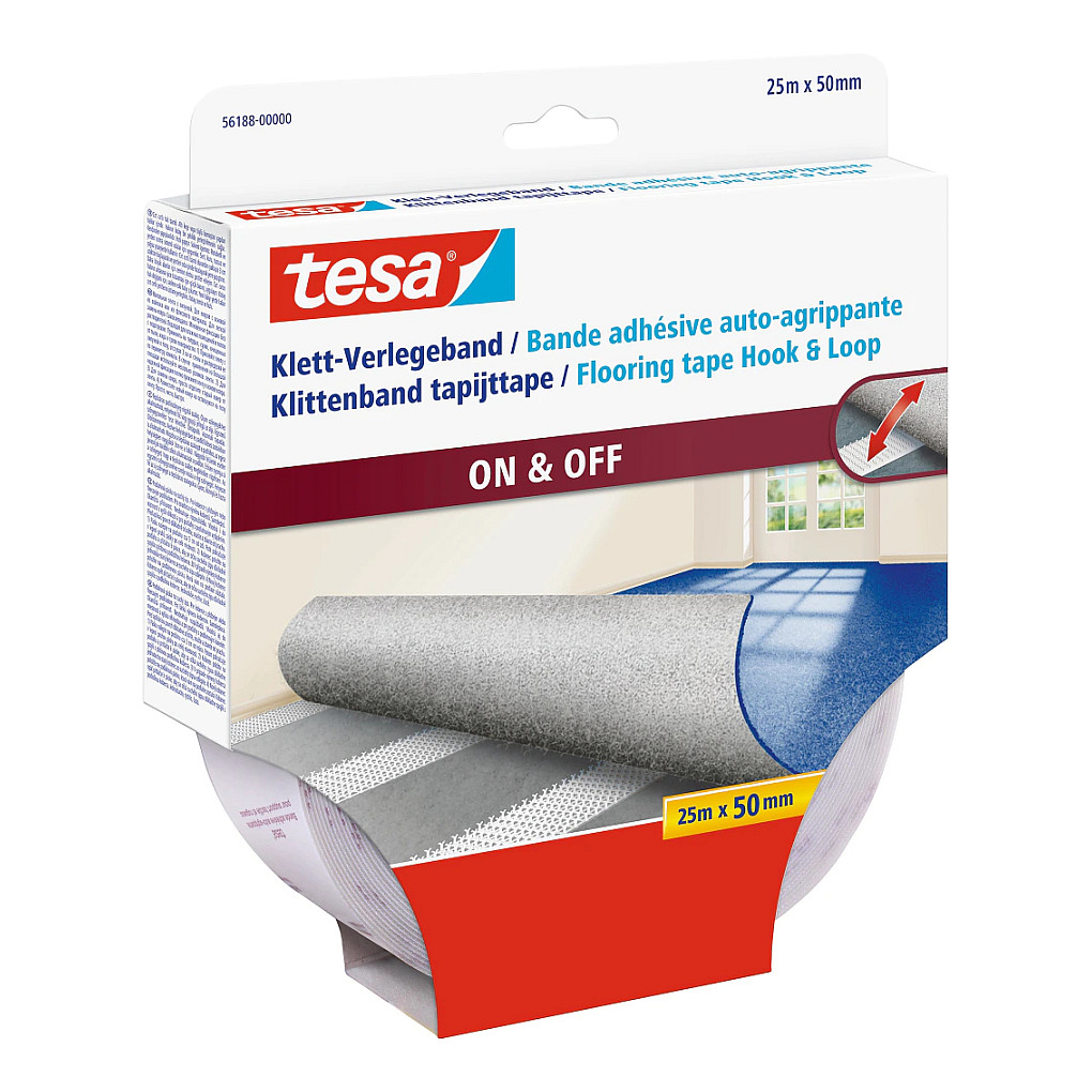 tesa Klett-Verlegeband 25m x 50mm