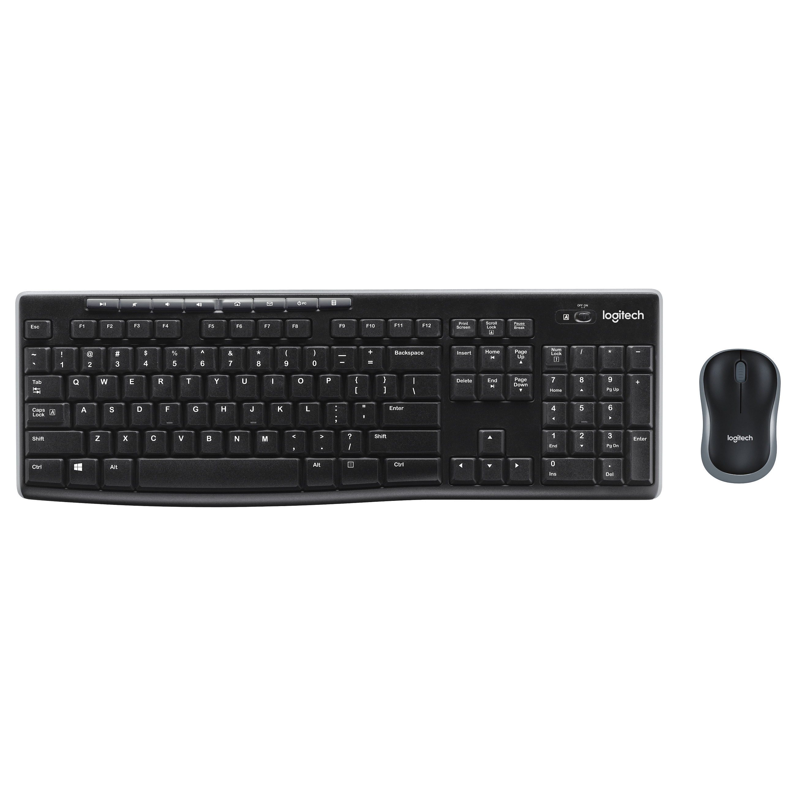 Logitech MK270 Wireless Combo - Tastatur-und-Maus-Set Mäuse & Tastaturen