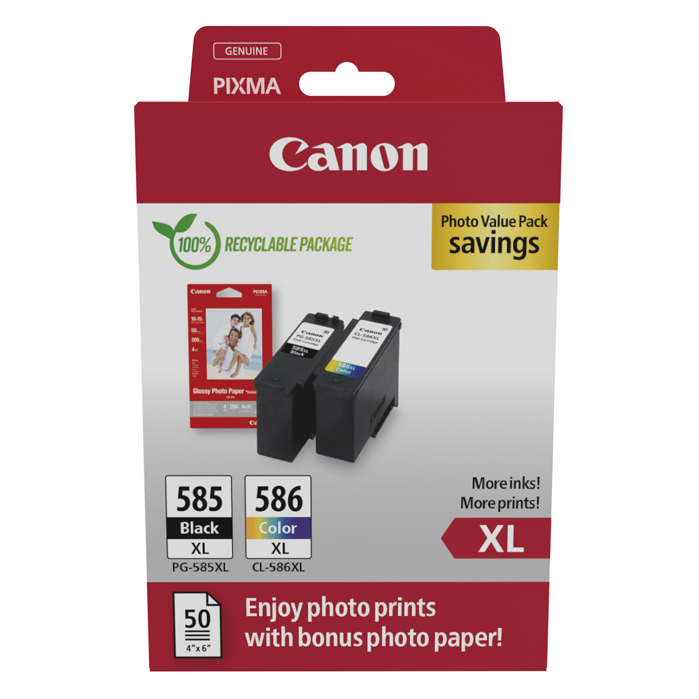 Canon PG-585XL/CL-586 PVP ink cartridge Zubehör Drucker