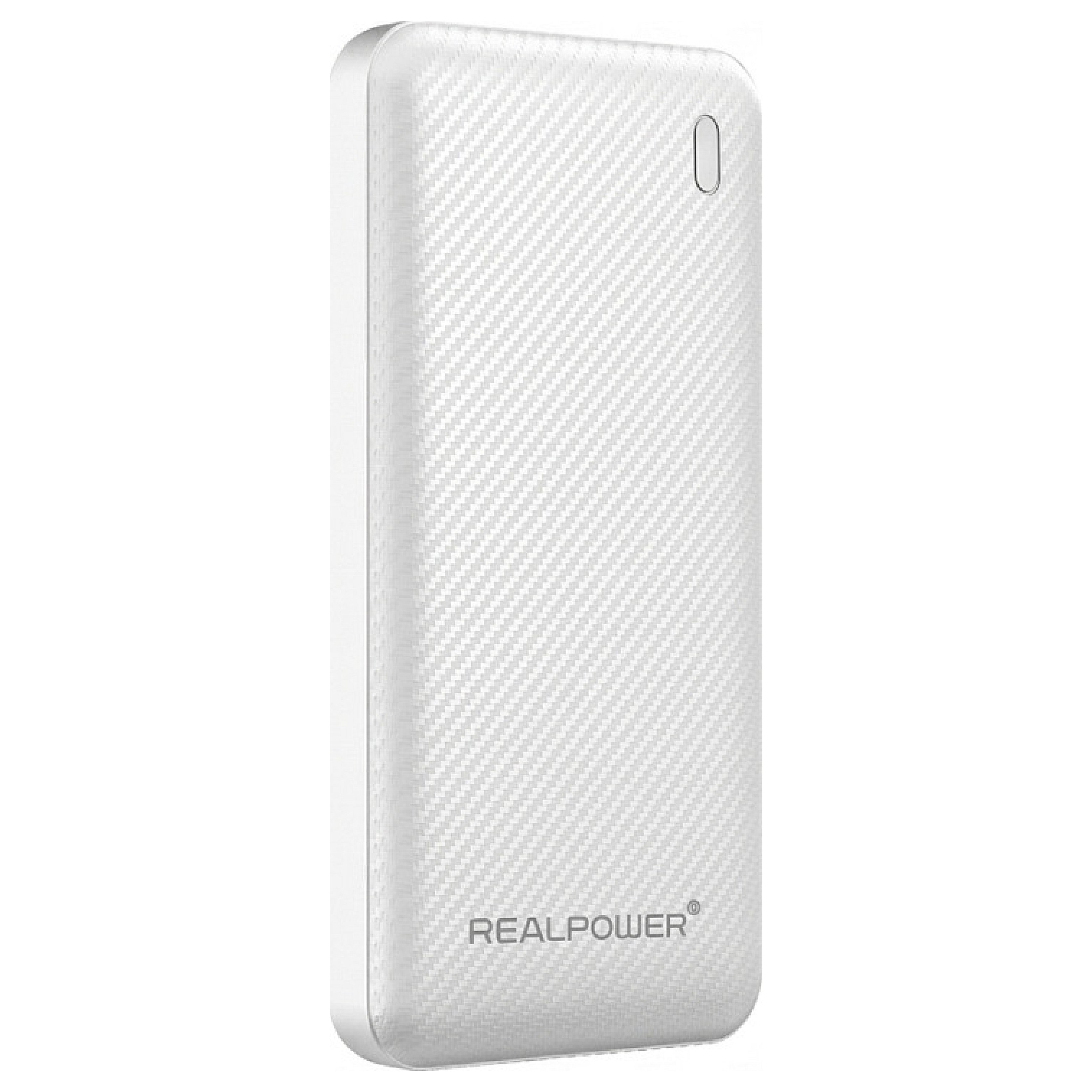 REALPOWER PB-10000 SSB,10.000mAh,Feststoffbatterie,weiss Smartphone Zubehör