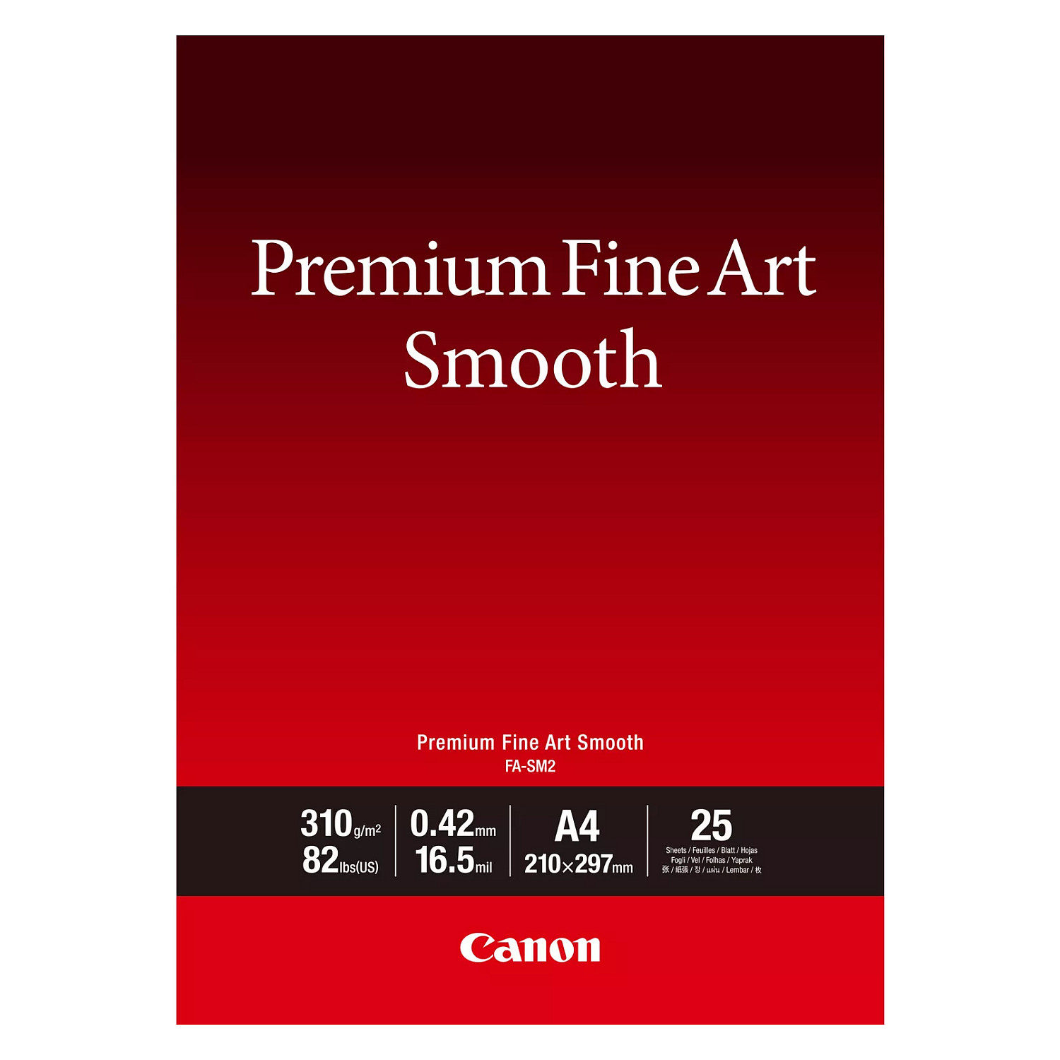 Canon FA-SM 2 Papier
