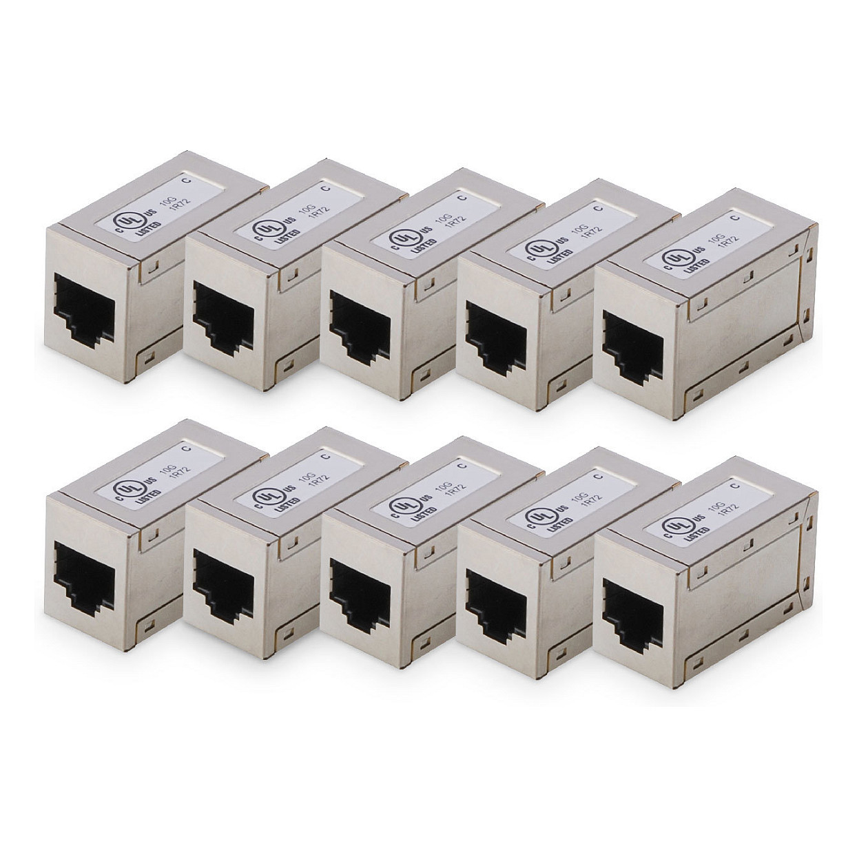 DIGITUS modulare Kupplung CAT 6 geschirmt - 10 Stk.