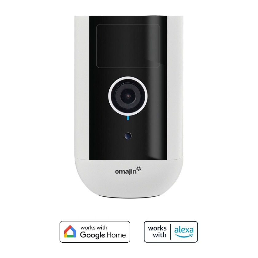 Omajin by Netatmo Kabellose Überwachungskamera - Akku - Indoor & Outdoor - weiß