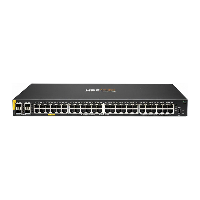 HPE Aruba Networking CX 6100 48G Class4 PoE 4SFP+ 740W Switching Hubs