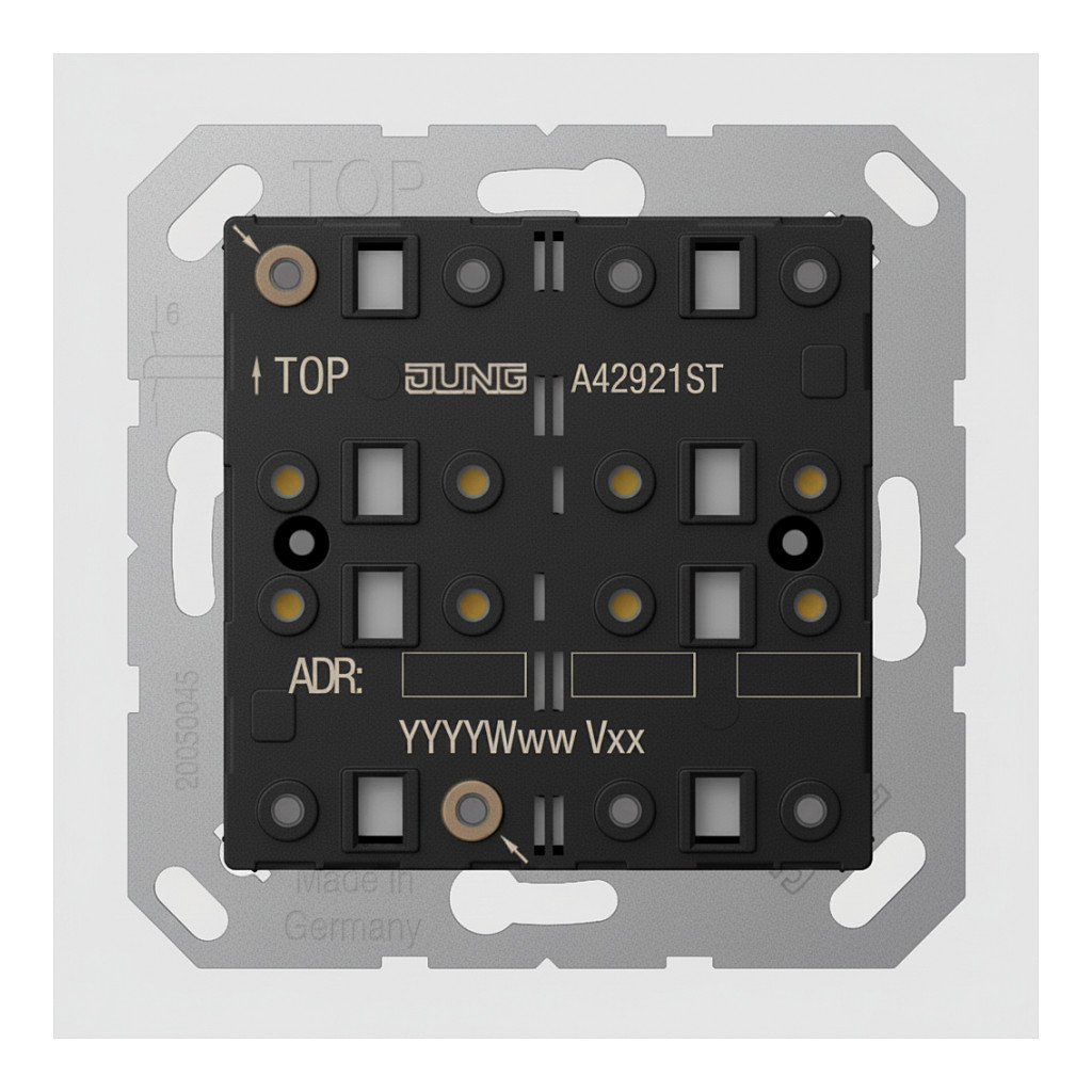 Jung LS 4292 1ST KNX Tastsensor-Modul Universal, 2fach, F40, Secure, Serie LS