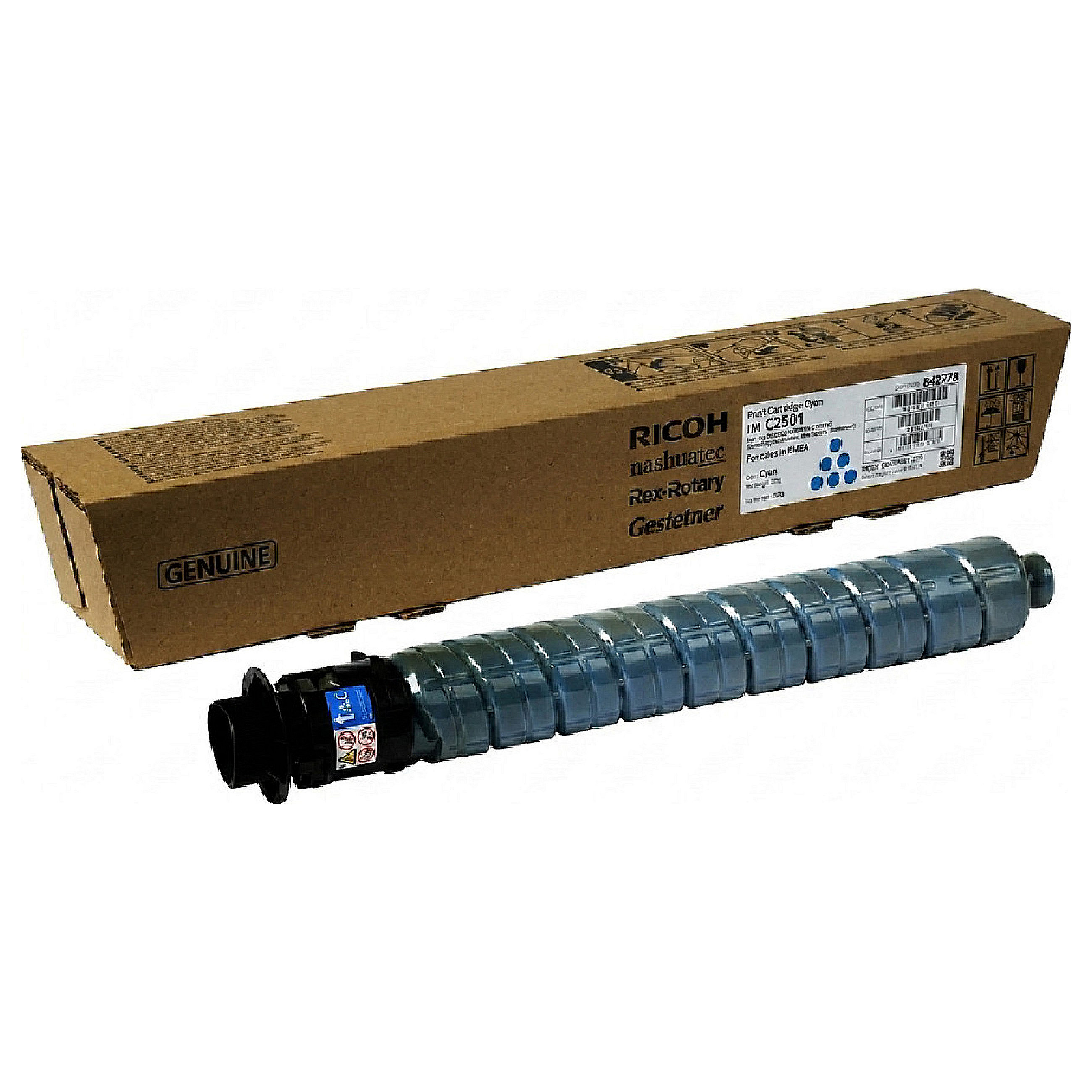 RICOH Toner cyan C2501CE ca. 11.000 Blatt Toner