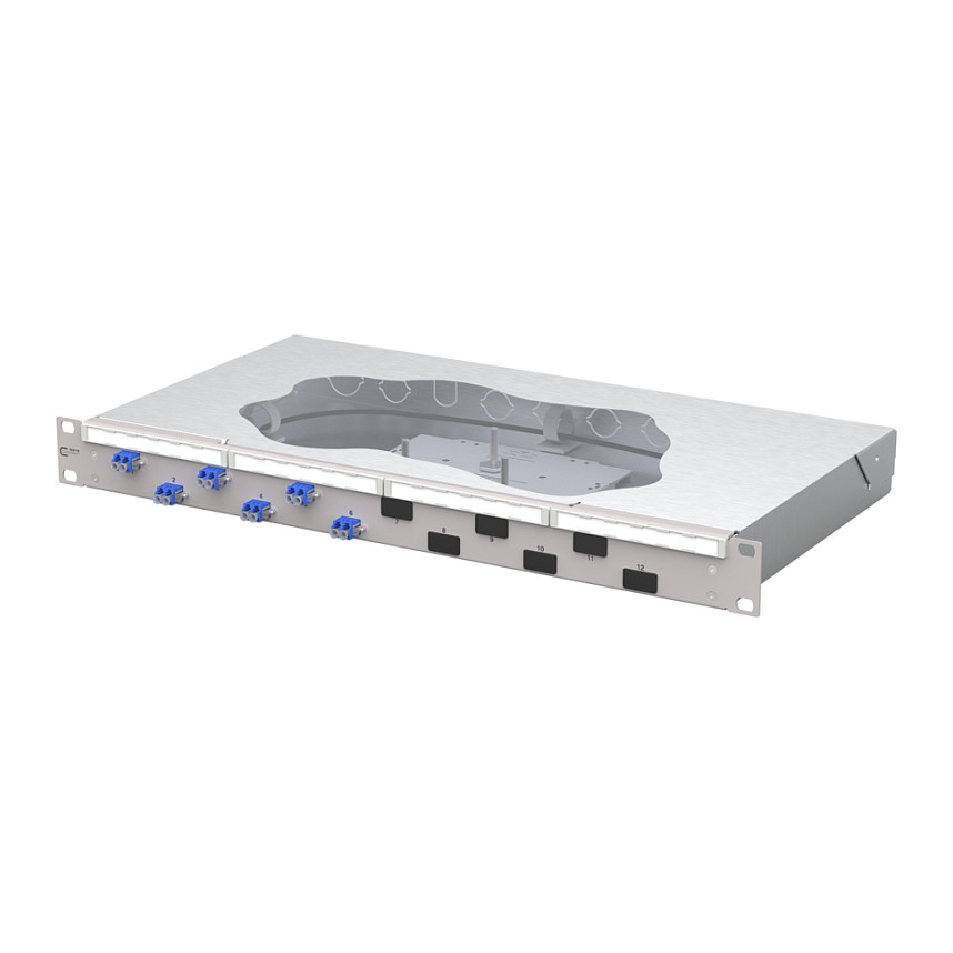 METZ CONNECT Patchfeld OpDAT fix2 splice 6xLC-D OS2