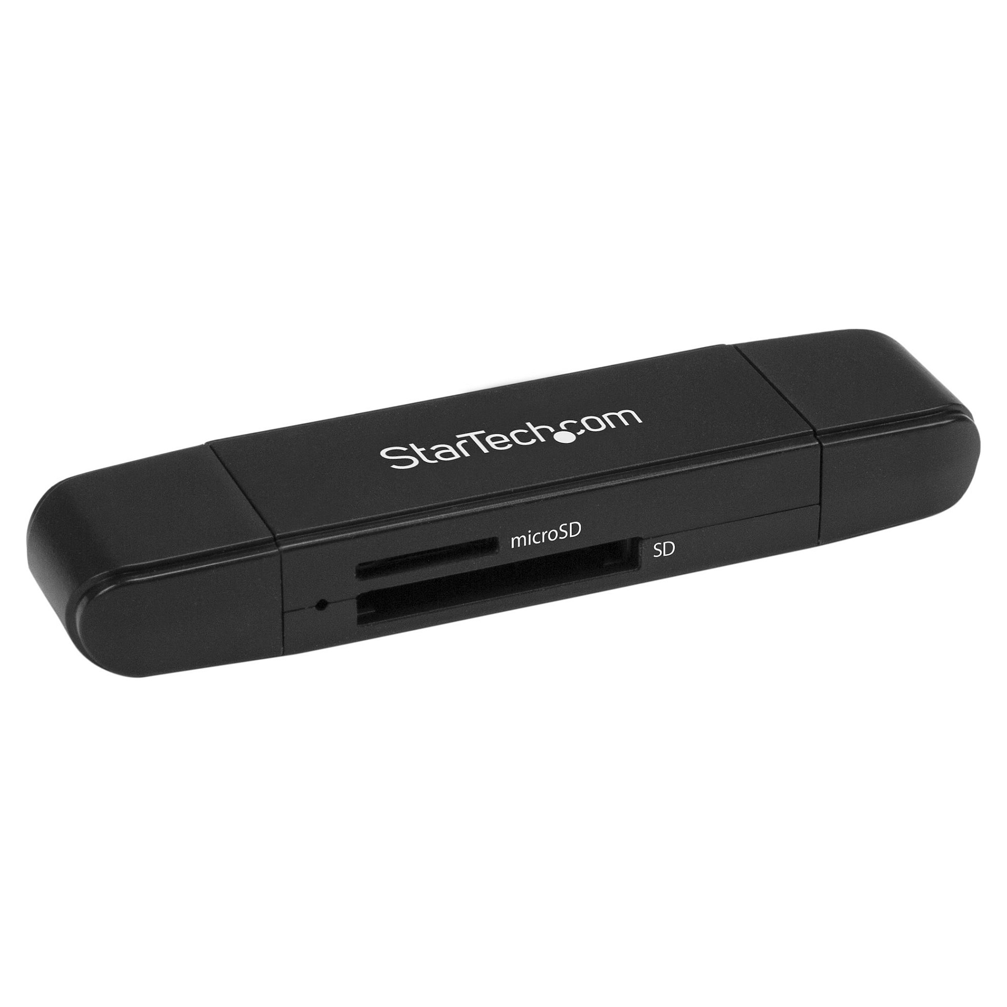 StarTech USB Memory Card Reader - USB 3.0 SD Card Reader - Compact - 5Gbps - USB Card Reader - MicroSD USB Adapter
