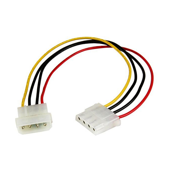 StarTech.com LP4POWEXT12 internal power cable Computer