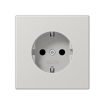 Jung LS1520KILG SCHUKO Steckdose 16A 250V LS lichtgrau Elektroinstallation
