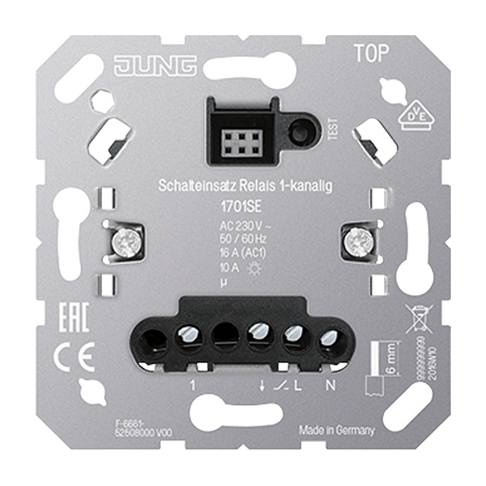 Jung 1701SE Schalteinsatz Relais 1K