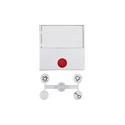 Berker 16968989 Wippe mit Linsen und großem Beschriftungsfeld