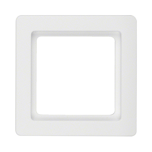 Berker 10116089 Rahmen 1fach Q.1 polarweiß, samt