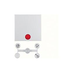 Berker 1621 89 89 Wippe mit 5 Linsen beiligend pws S.1/B.3/B.7