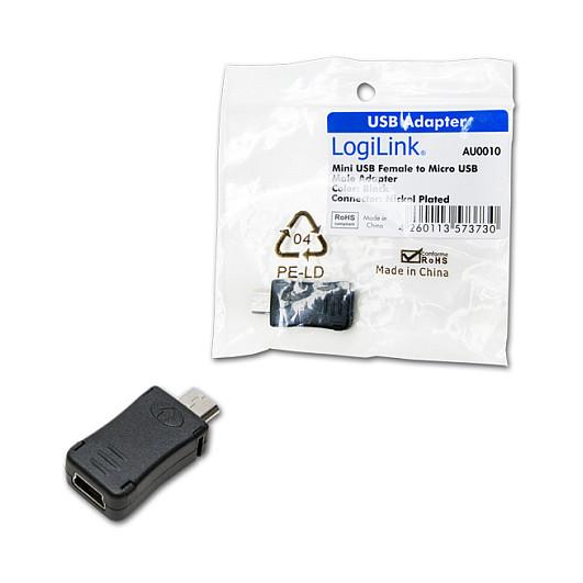 LogiLink USB adapter - Micro USB Type B (M)
