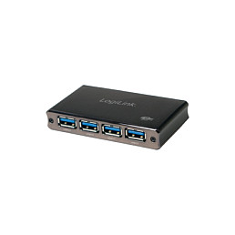 USB 3.0 Hub 4-Port, Aluminum - Hub - 4 x SuperSpeed USB 3.0 USB