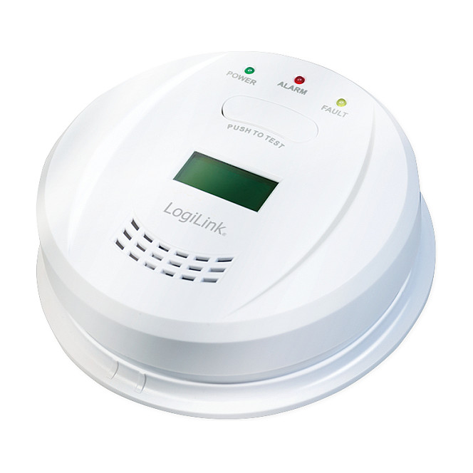 Kohlenmonoxidmelder mit LCD
