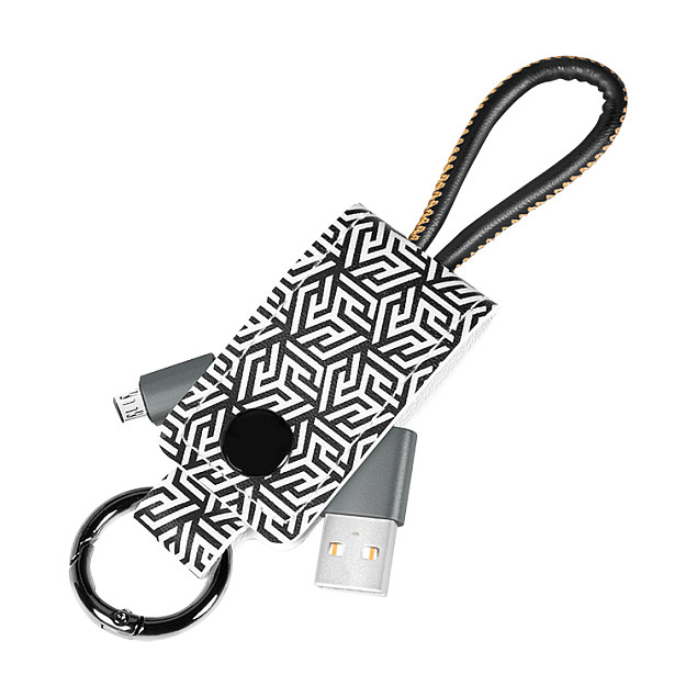 Logilink USB 2.0-Kabel, USB-A zu Micro-USB Schlüsselr. 0,22m