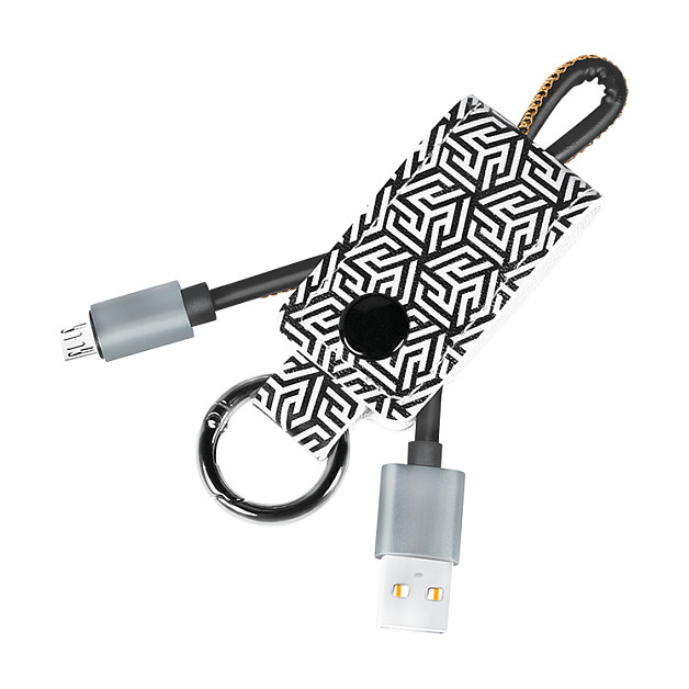 Logilink USB 2.0-Kabel, USB-A zu Micro-USB Schlüsselr. 0,22m