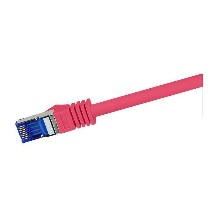Logilink Patchkabel Ultraflex, Cat.6A, S/FTP, rot, 7,5 m