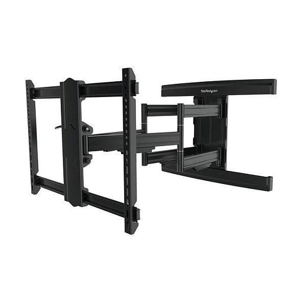 StarTech.com TV Wall Mount supports up to 100 inch VESA Displays, Low Profile Full Motion TV Wall Mount for Large Displays