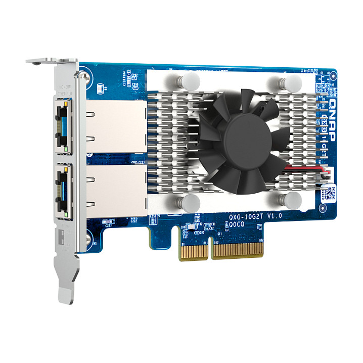QNAP QXG-10G2T Netzwerkadapter-PCIe 10 GBE RJ45 x2