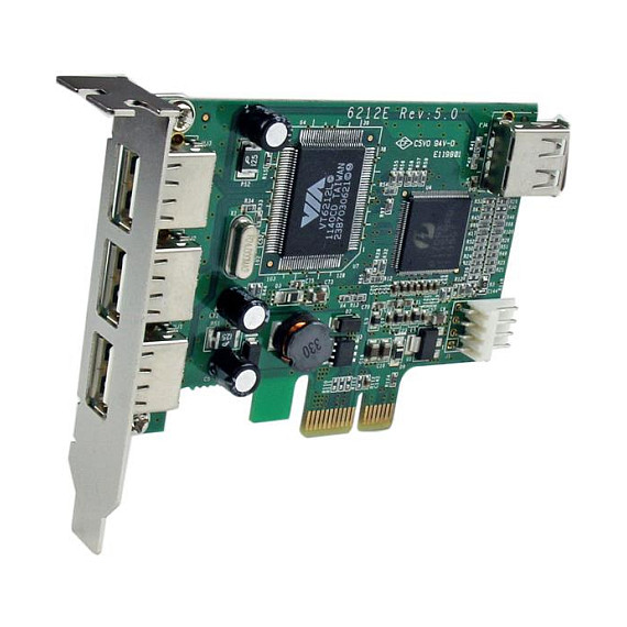 StarTech.com PEXUSB4DP interface cards/adapter
