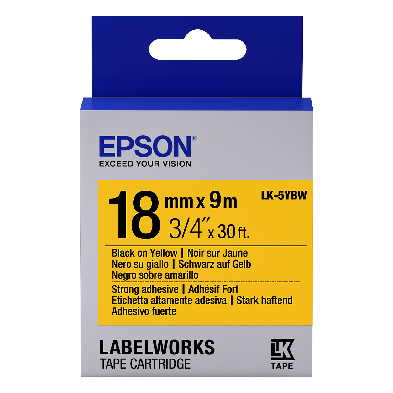 Epson LK-5YBW label-making tape Zubehör Drucker