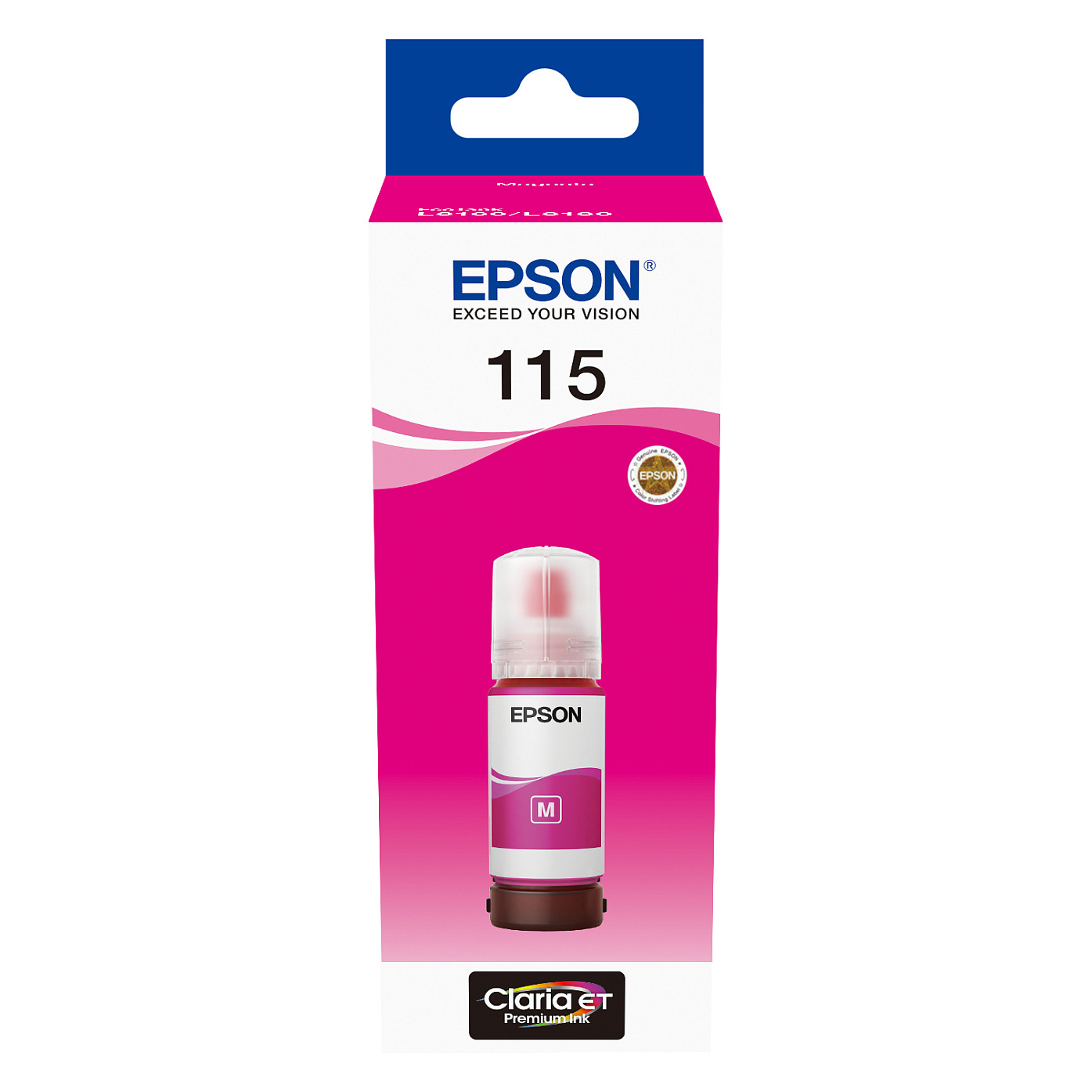Epson Ink 115 EcoTank Magenta (C13T07D34A)