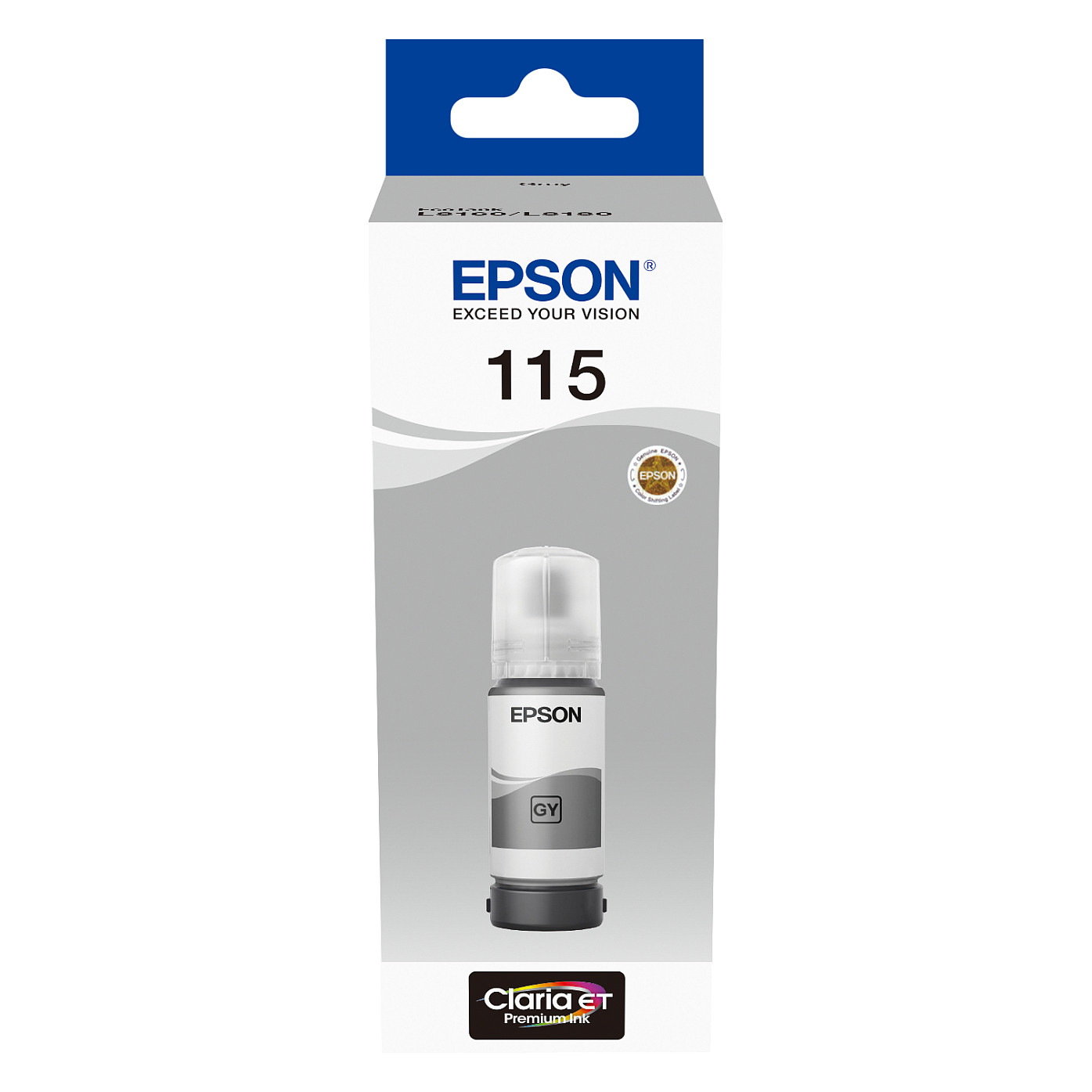 Epson Ink 115 EcoTank Grey (C13T07D54A)
