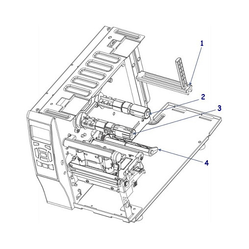Zebra P1037974-027 printer kit