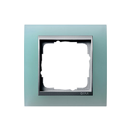 GIRA 021151 Rahmen 1f Opak mint Event f.Farbe alu Elektroinstallation