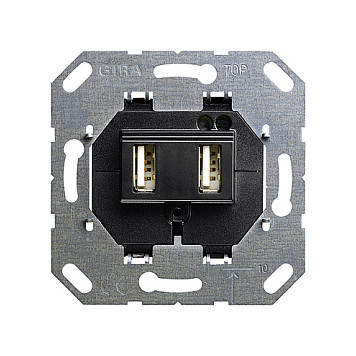 GIRA 235900 USB Spannungsversorgung 2f Einsatz