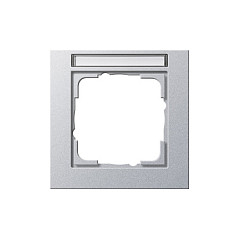 GIRA 109125 Rahmen 1f BSF Farbe alu E2 Elektroinstallation