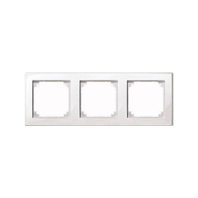 MERTEN 462319 M-SMART-Rahmen 3f pws Elektroinstallation
