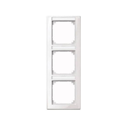 MERTEN 470319 pws Rahmen 3f m Beschriftungsträger glänzend Elektroinstallation