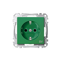 MERTEN MEG2300-0304 SCHUKO-Steckdosen für Sonderstromkreise Mit Elektroinstallation