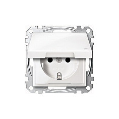 MERTEN MEG2314-0419 SCHUKO-Steckdose mit Klappdeckel, IP44 pola Elektroinstallation