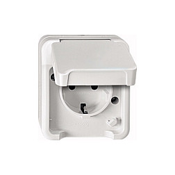 MERTEN MEG2300-8029 SCHUKO-Steckdose mit erhöhtem Berührungssch Elektroinstallation