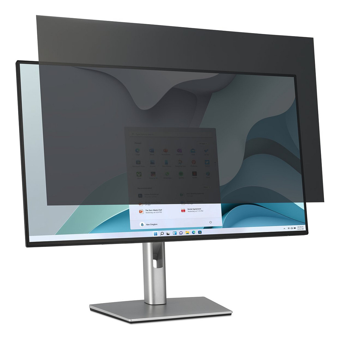 Kensington Blickschutzfilter EQ 2-Wege remov. 22"" 16:10