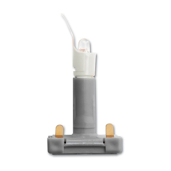 BUSCH JAEGER 8383-12 LED-Beleuchtungseinsatz m.Sockel 2mA rot Zubehör Beleuchtung