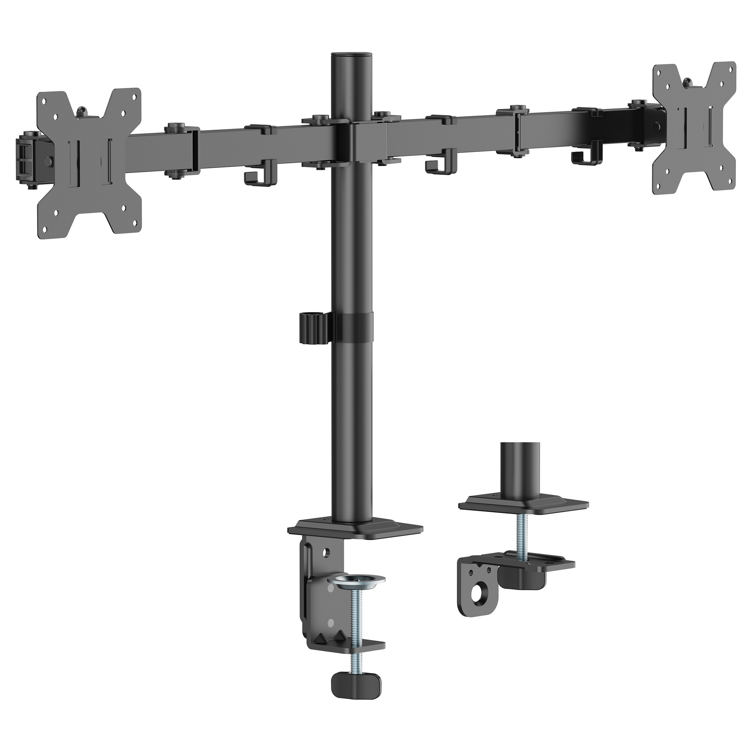 Equip Tischhalterung 17"-32"/2TFT 360° Gelenkig 10Kg schwarz