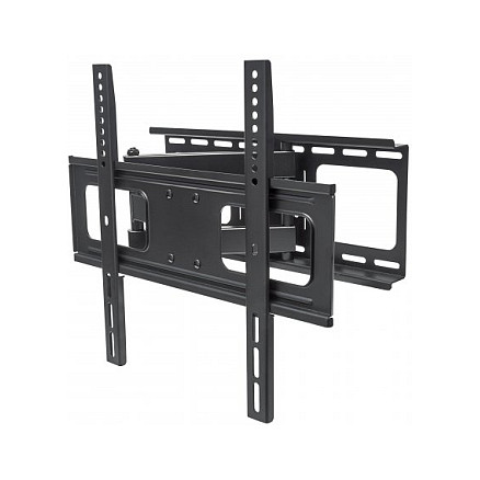 MANHATTAN TV-Wandhalterung 81,3-139,7cm 32-55Zoll ein Arm neig- und schwenkbar fuer Flachbildschirme und Curved TVS bis 50kg