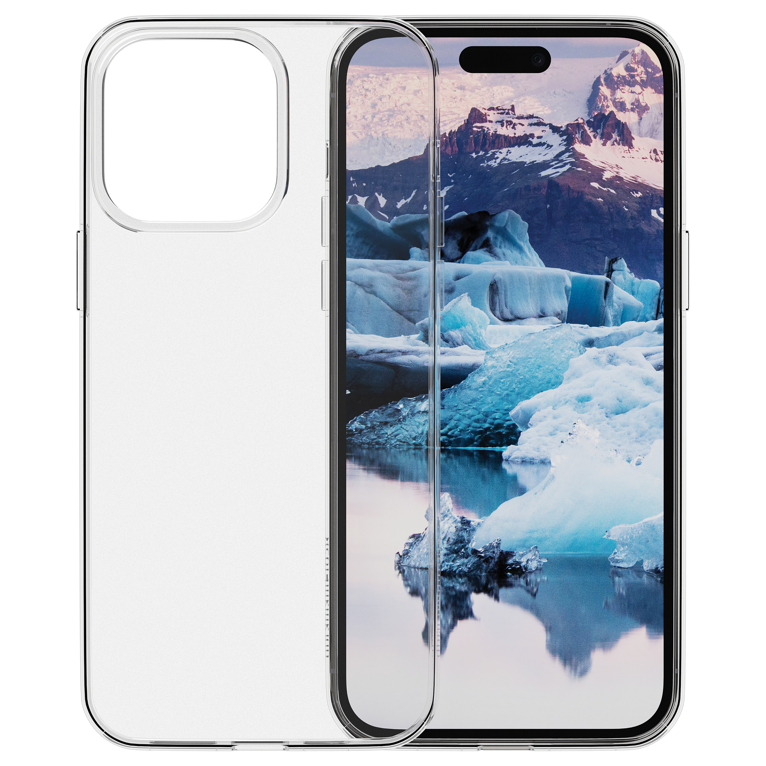 dbramante1928 Greenland - Hintere Abdeckung fr Mobiltelefon - Kunststoff - klar - fr Apple iPhone 15 Pro