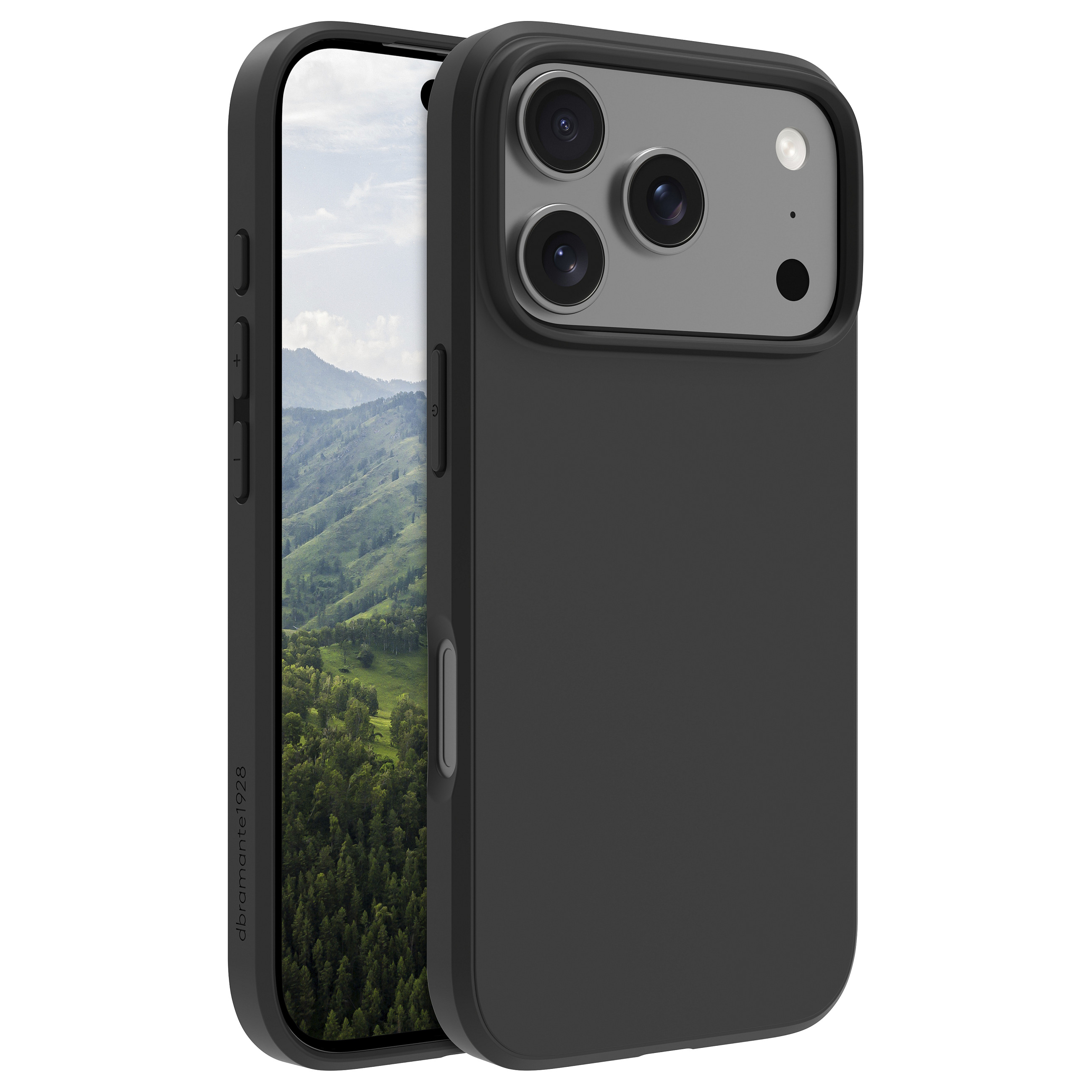 dbramante1928 Nuuk - Hintere Abdeckung fr Mobiltelefon - Bulk - Kunststoff - Schwarz - fr Apple iPhone 17 Pro
