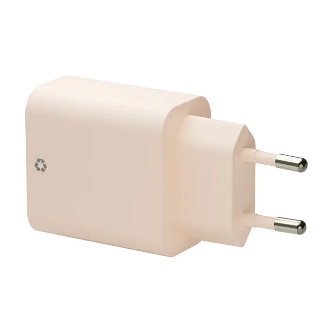 dbramante1928 re-charge - Netzteil - 20 Watt - 2 Ausgabeanschlussstellen (USB-C, USB) - beige - Europa