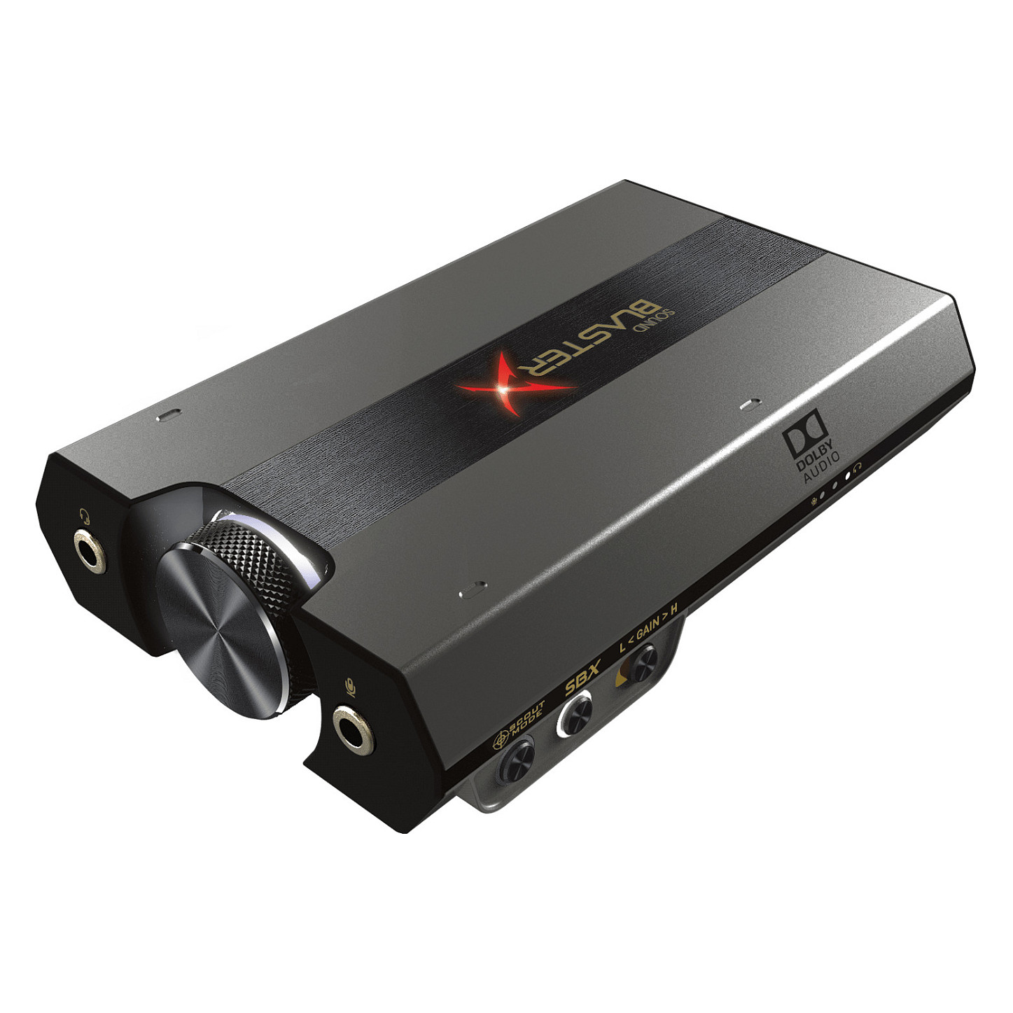 Creative Soundkarte Sound BlasterX G6 7.1 HD USB-C extern Soundkarten