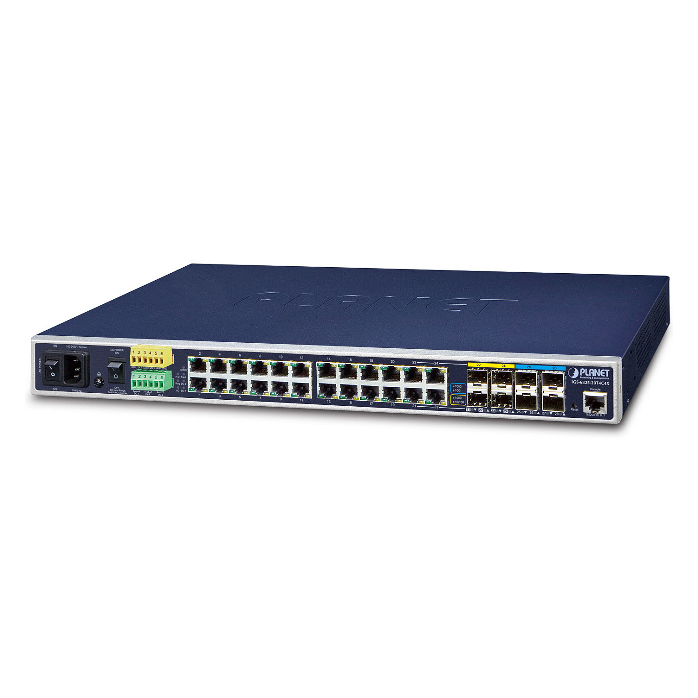 PLANET IGS-6325-20T4C4X network switch Switching Hubs