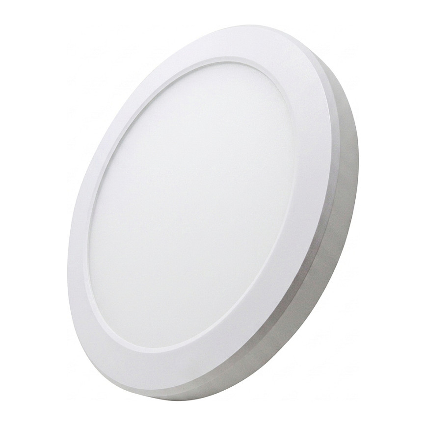 Synergy 21 LED light panel rund 18W 3000K/4000K/6500K CCT einstellbar TRIAC dimmbar Beleuchtung