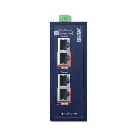 PLANET IPOE-270-12V network switch